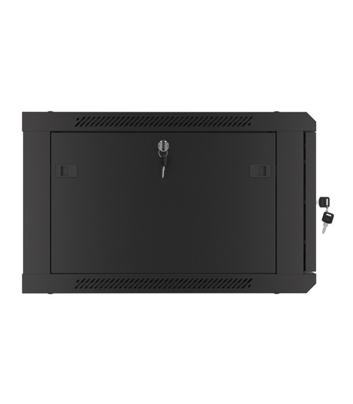 Armario lanberg mural rack 19 pulgadas 6u -  600x600 negro