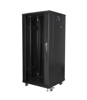 Armario lanberg rack 19 pulgadas 27u 600x600 negro