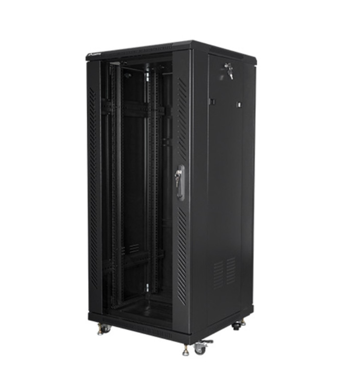 Armario lanberg rack 19 pulgadas 27u 600x600 negro