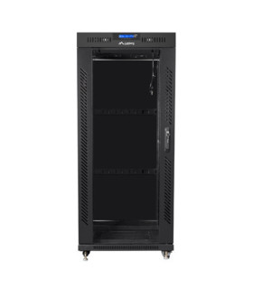Armario lanberg rack 19 pulgadas 22u 800x800 negro