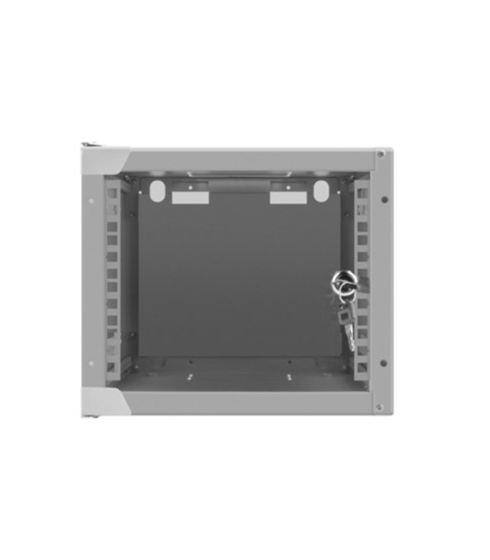 Armario lanberg mural rack 10 pulgadas 4u -  280x310 silver