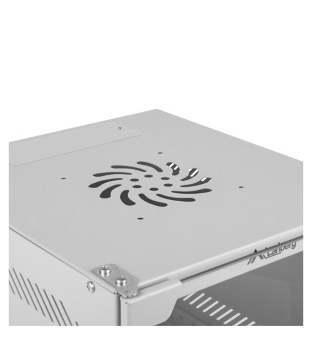 Armario lanberg mural rack 10 pulgadas 4u -  280x310 silver