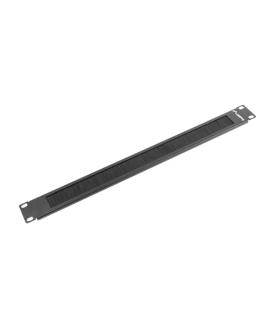 Brush panel lanberg 1u negro 19 pulgadas