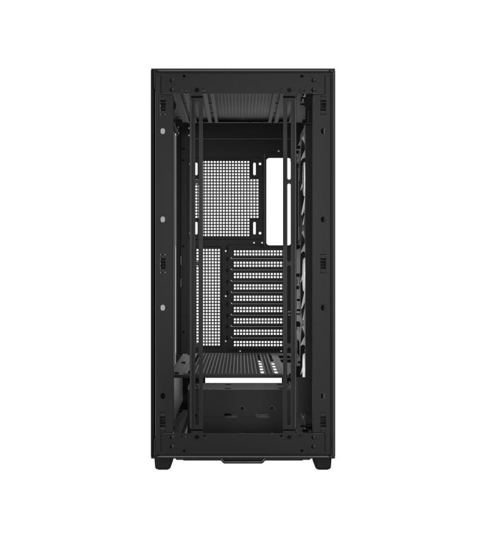 Caja ordenador gaming deepcool e - atx morpheus argb cristal templado negro