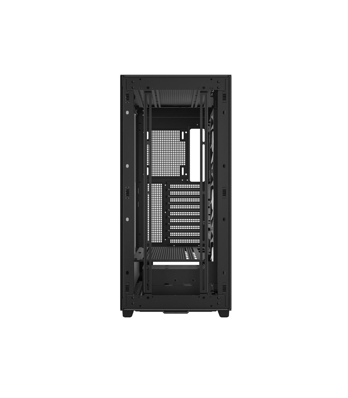 Caja ordenador gaming deepcool e - atx morpheus argb cristal templado negro