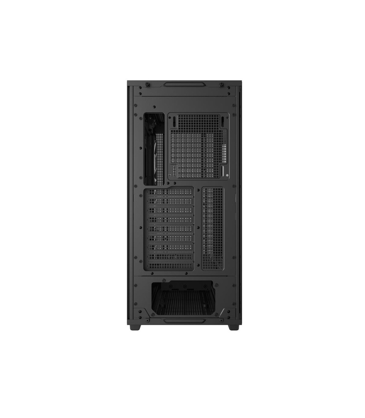Caja ordenador gaming deepcool e - atx morpheus argb cristal templado negro