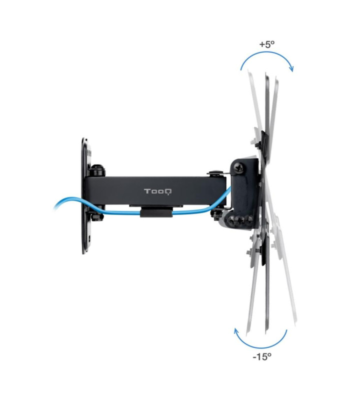 Soporte pared tv tooq vesa hasta 43 pulgadas 200x200mm max 20kg