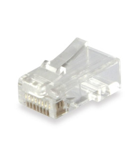 Kit 100 uds conectores rj45 equip cat6