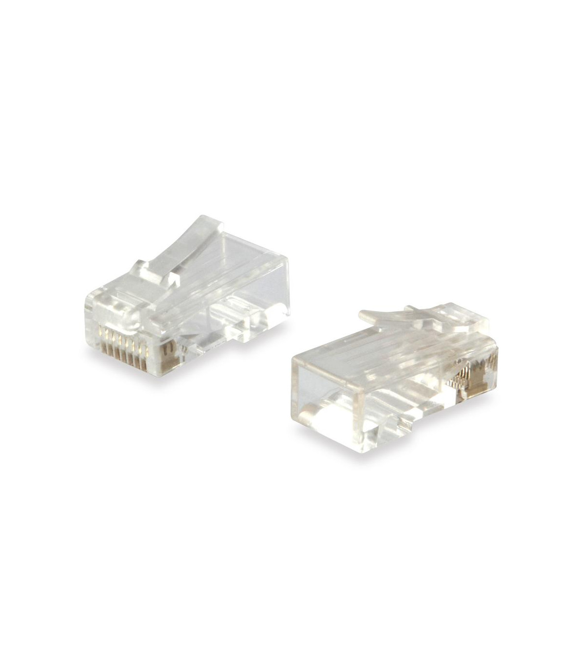 Kit 100 uds conectores rj45 equip cat6