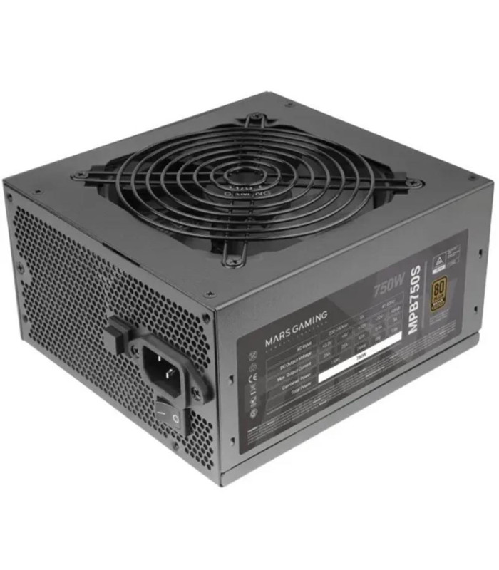 Fuente de alimentacion mars gaming mpb750s atx 750w