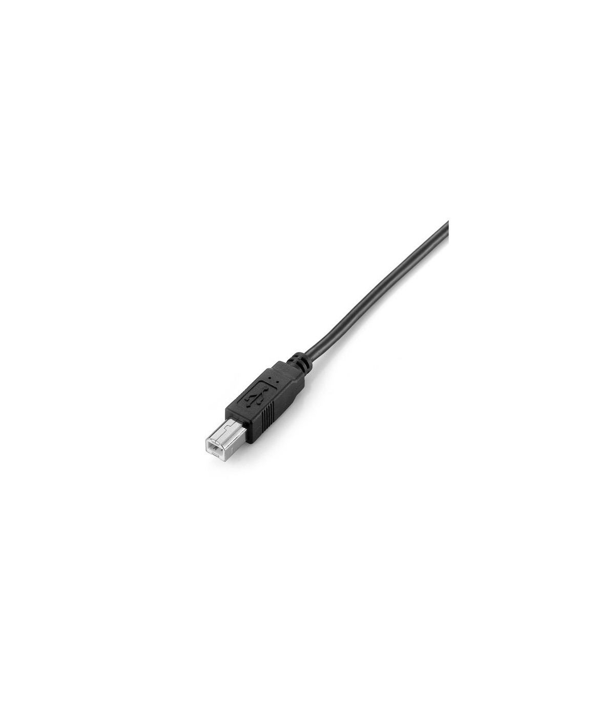 Cable usb 2.0 a usb tipo b equip 2m -  macho - macho -  negro