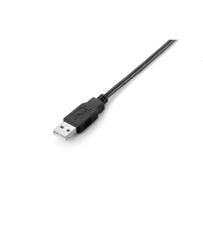 Cable usb 2.0 a usb tipo b equip 2m -  macho - macho -  negro