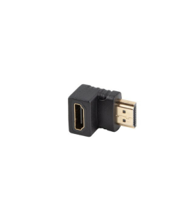 Adaptador hdmi 4k lanberg macho - hembra angulo abajo