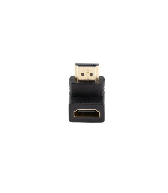 Adaptador hdmi 4k lanberg macho - hembra angulo abajo