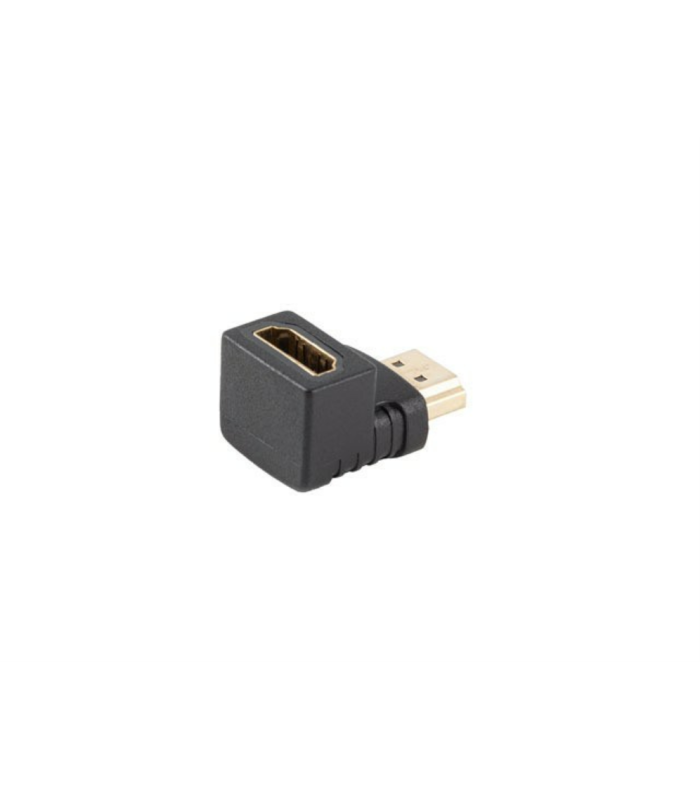 Adaptador hdmi 4k lanberg macho - hembra angulo abajo