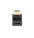 Adaptador hdmi 4k lanberg macho - hembra angulo arriba