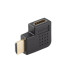 Adaptador hdmi 4k lanberg macho - hembra angulo derecha