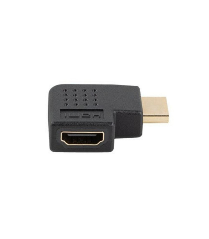 Adaptador hdmi 4k lanberg macho - hembra angulo derecha
