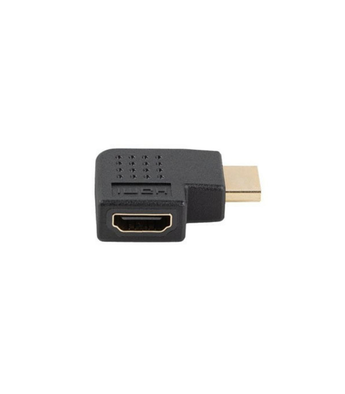 Adaptador hdmi 4k lanberg macho - hembra angulo derecha