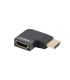 Adaptador hdmi 8k lanberg macho - hembra angulo derecha
