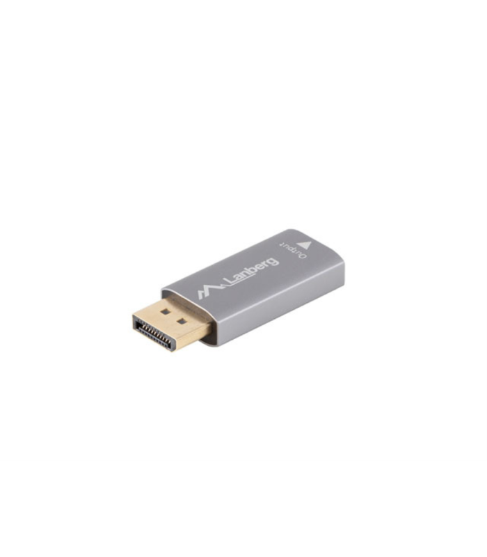 Adaptador 4k displayport a hdmi lanberg macho - hembra