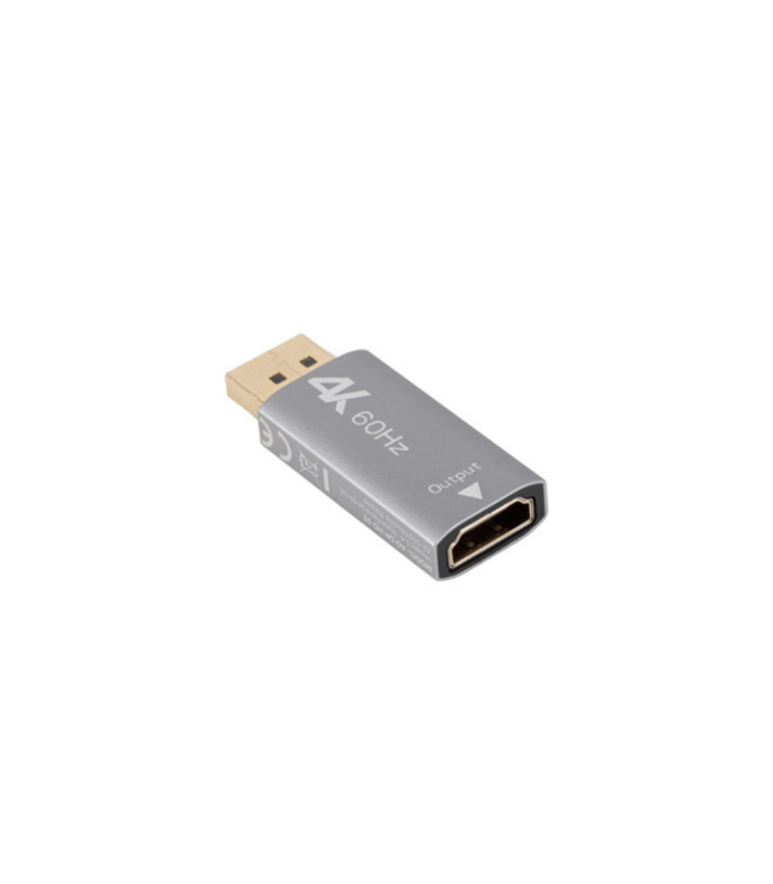 Adaptador 4k displayport a hdmi lanberg macho - hembra