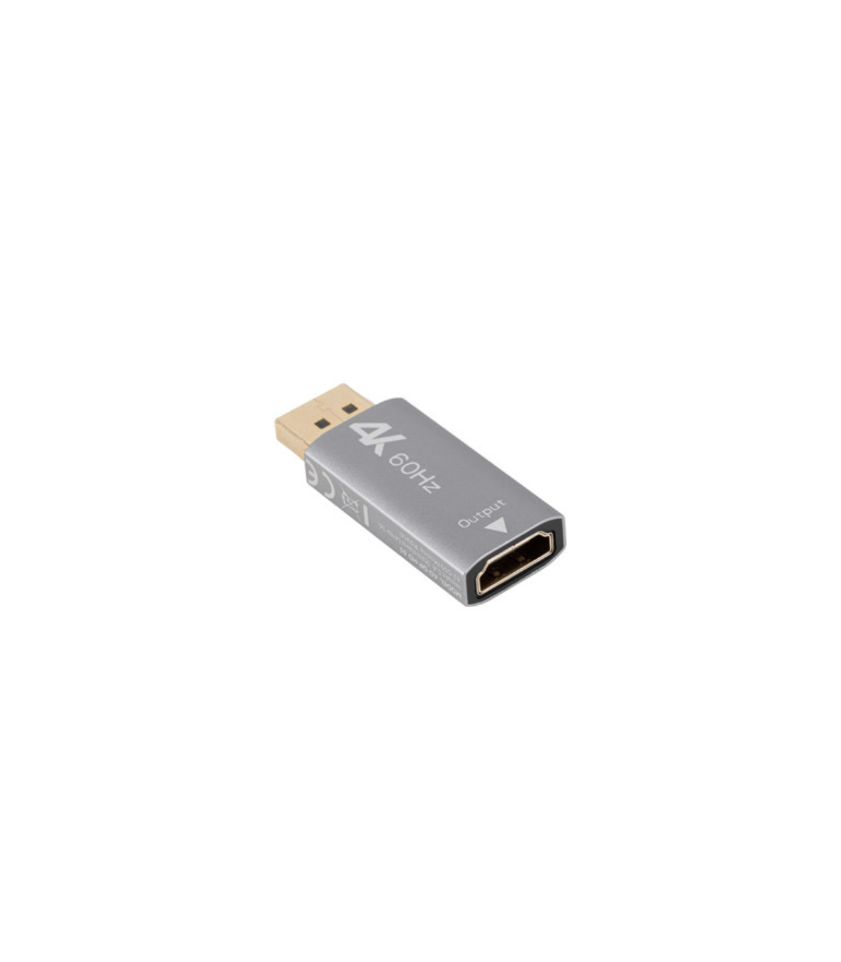 Adaptador 4k displayport a hdmi lanberg macho - hembra