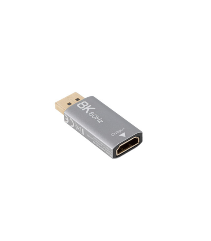 Adaptador 8k displayport a hdmi lanberg macho - hembra