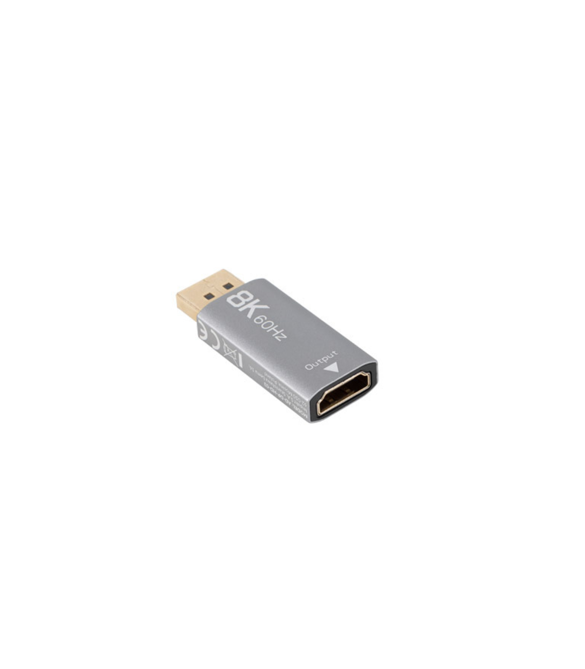 Adaptador 8k displayport a hdmi lanberg macho - hembra
