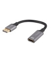 Adaptador 8k displayport a hdmi lanberg 20cm - macho - hembra