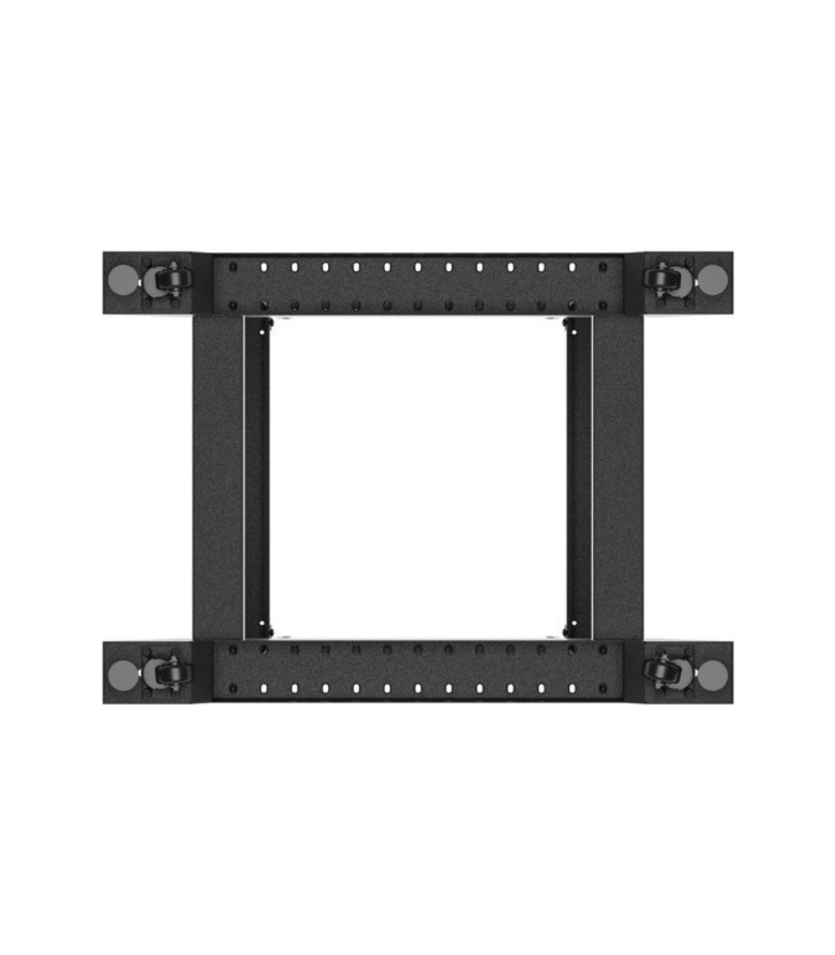 Armario lanberg abierto rack 19 pulgadas 18u -  600x800 negro