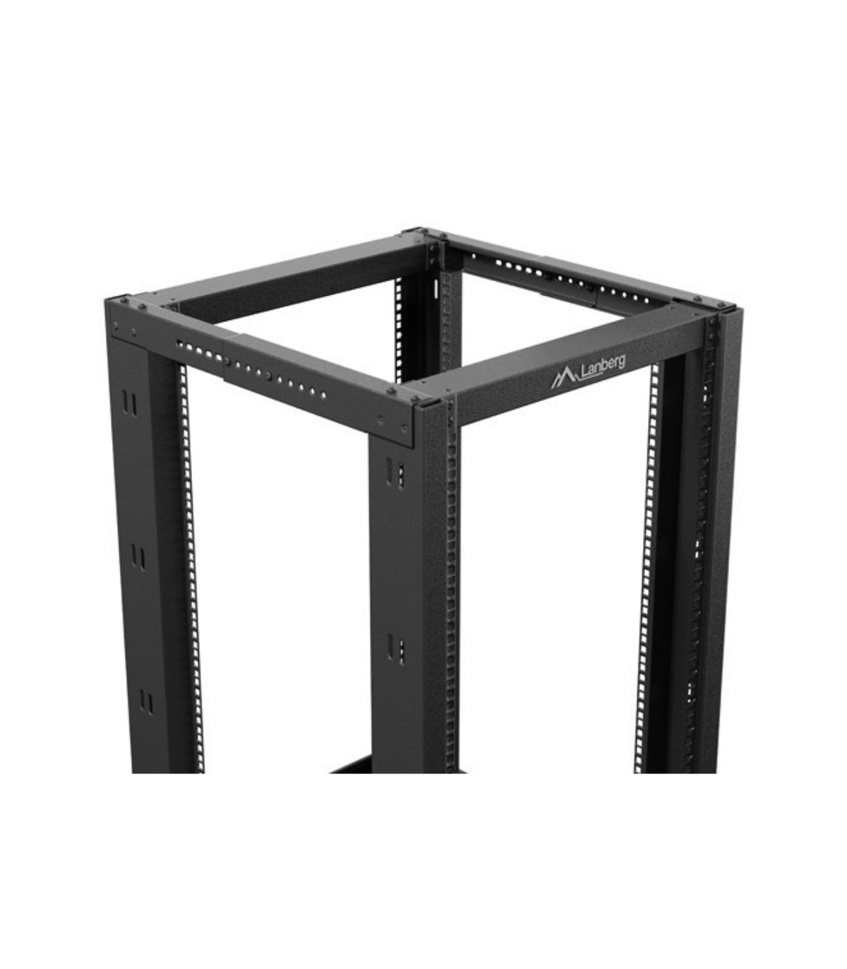 Armario lanberg abierto rack 19 pulgadas 18u -  600x800 negro