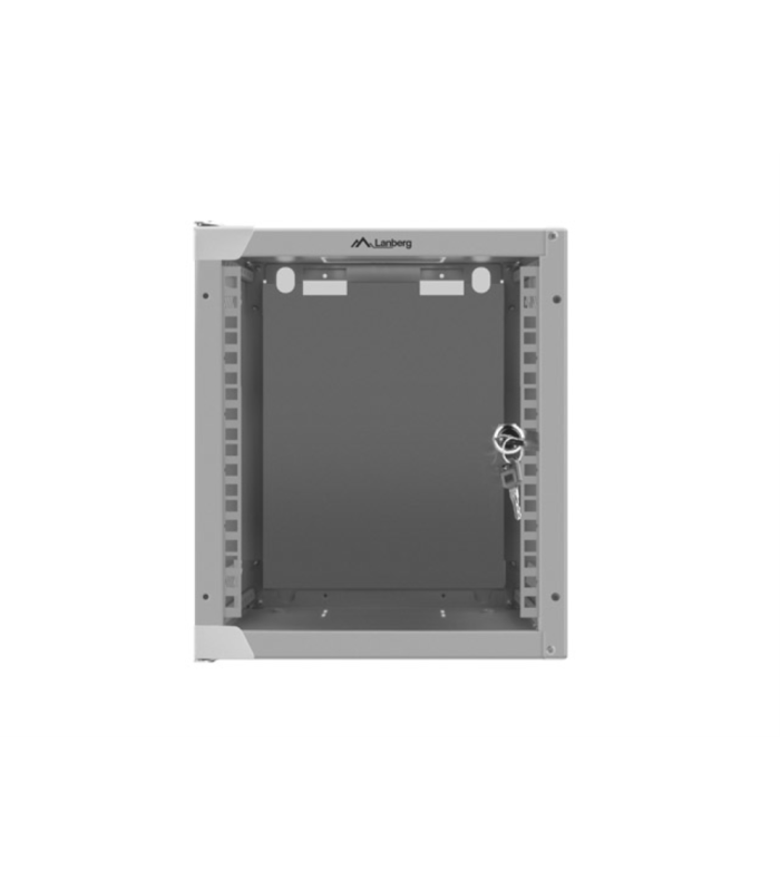 Armario lanberg mural rack 10 pulgadas 6u 280x310 gris