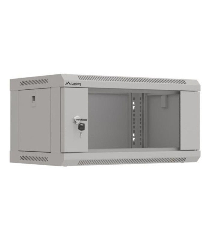 Armario lanberg 19 pulgadas 4u -  540x350 gris