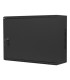 Armario lanberg 19 pulgadas 4u+3u -  540x200 negro