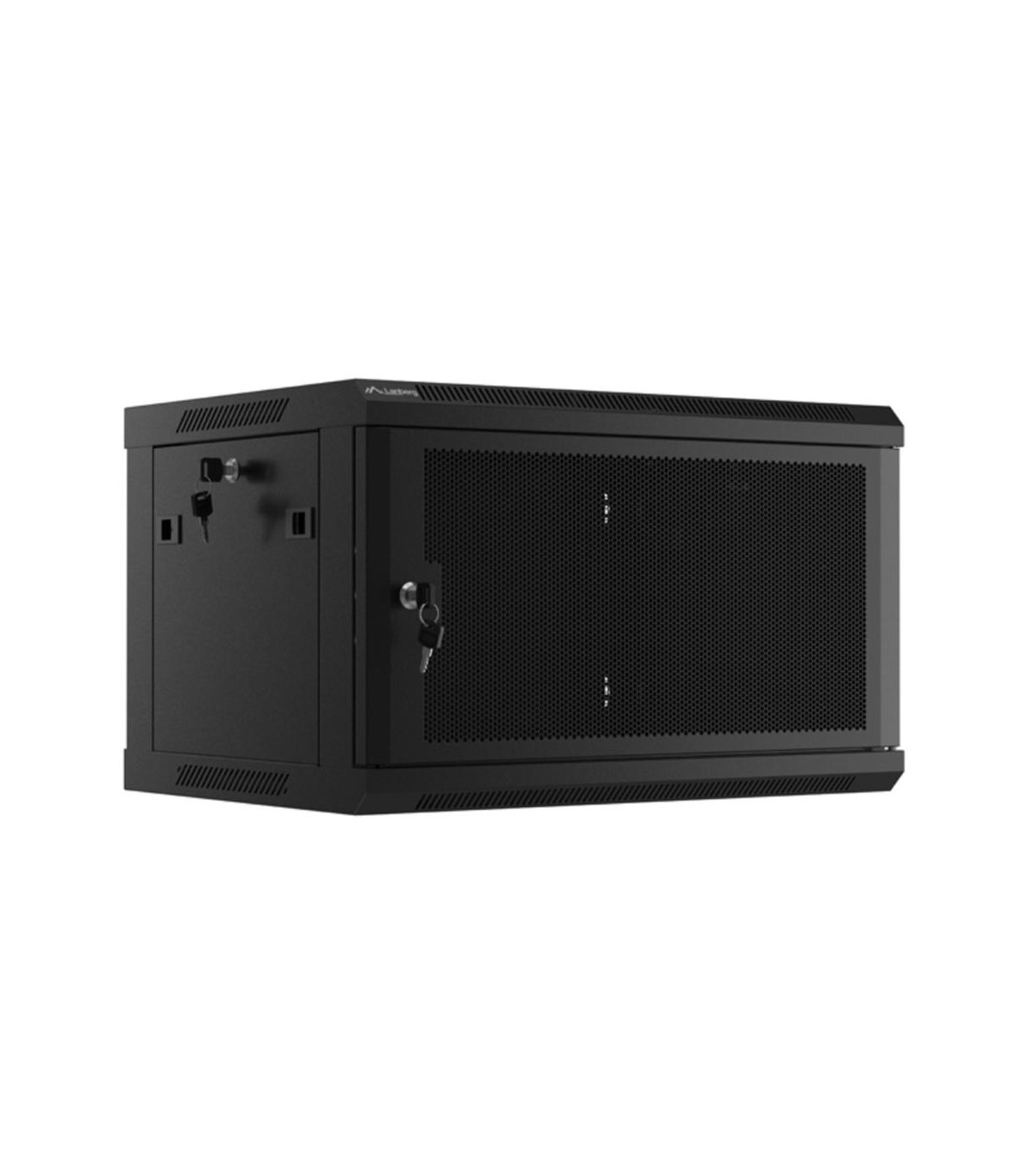 Armario lanberg 19 pulgadas 6u -  600x450 negro