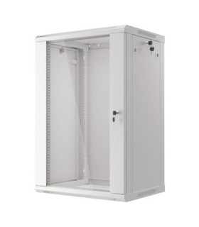 Armario lanberg 19 pulgadas 18u -  600x450 gris