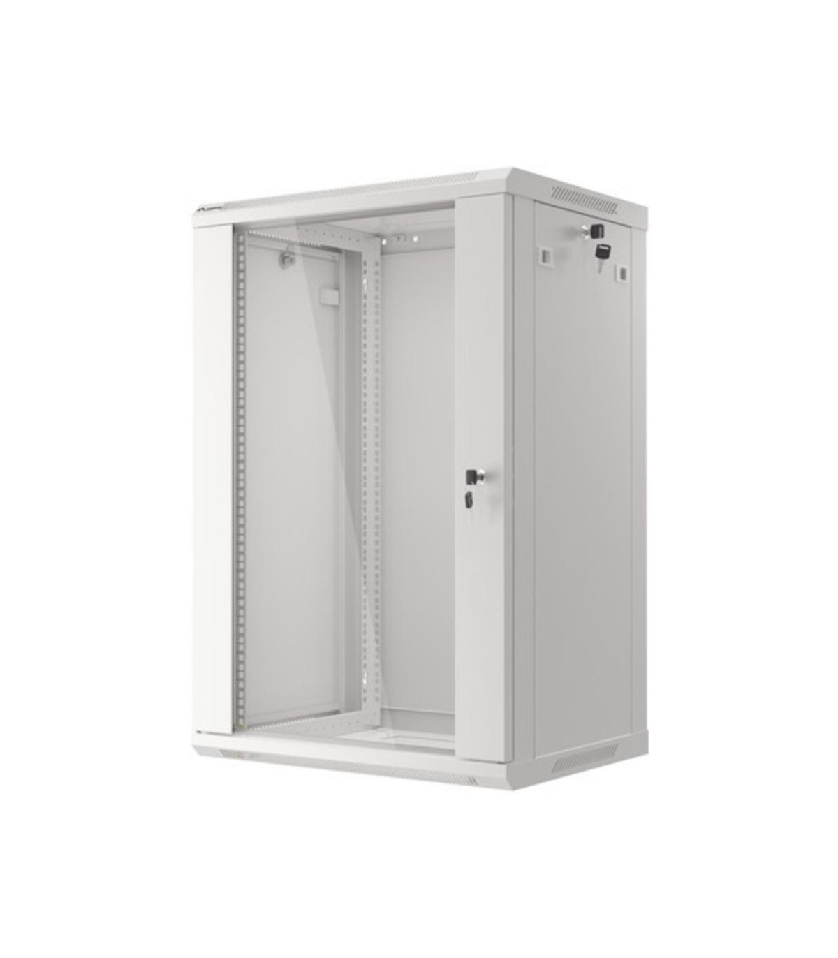 Armario lanberg 19 pulgadas 18u -  600x450 gris