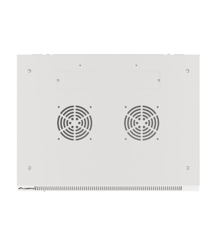 Armario lanberg 19 pulgadas 18u -  600x450 gris