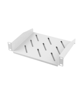 Bandeja lanberg fija 1u 254x180mm hasta 20kg rack 10 pulgadas gris