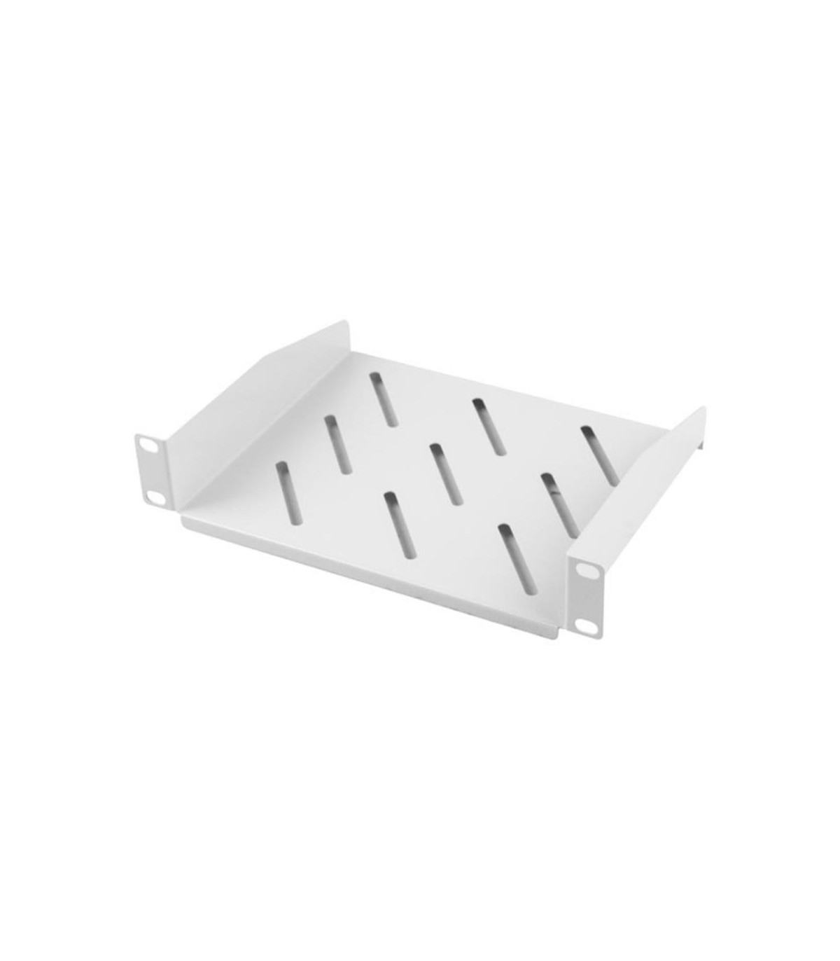 Bandeja lanberg fija 1u 254x180mm hasta 20kg rack 10 pulgadas gris