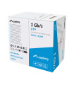 Bobina 1gb - s lanberg u - utp rj45 solido cca awg23 100m gris