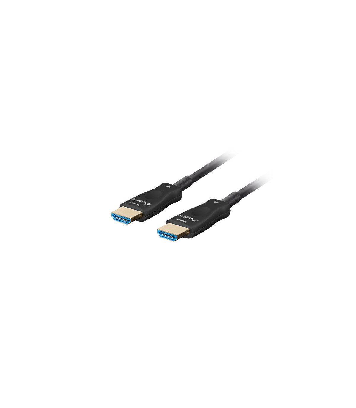 Cable hdmi aoc lanberg v2.1 m - m optico activo 8k 60hz 80m negro