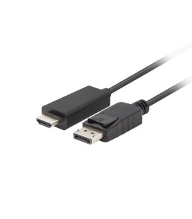 Cable lanberg displayport a hdmi macho - macho 3m