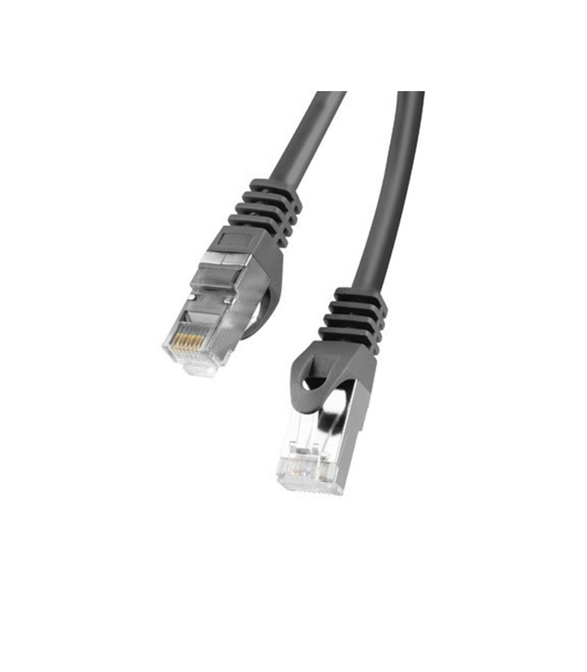 Cable red lanberg latiguillo cat.6 ftp fluke passed 5m negro