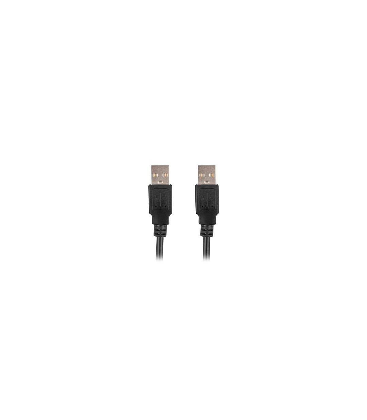 Cable usb 2.0 lanberg 1m - macho - macho - negro