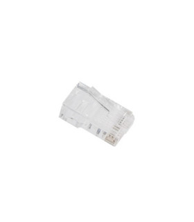 Conector lanberg cat.6 u - utp 8p8c pass through type 100pcs