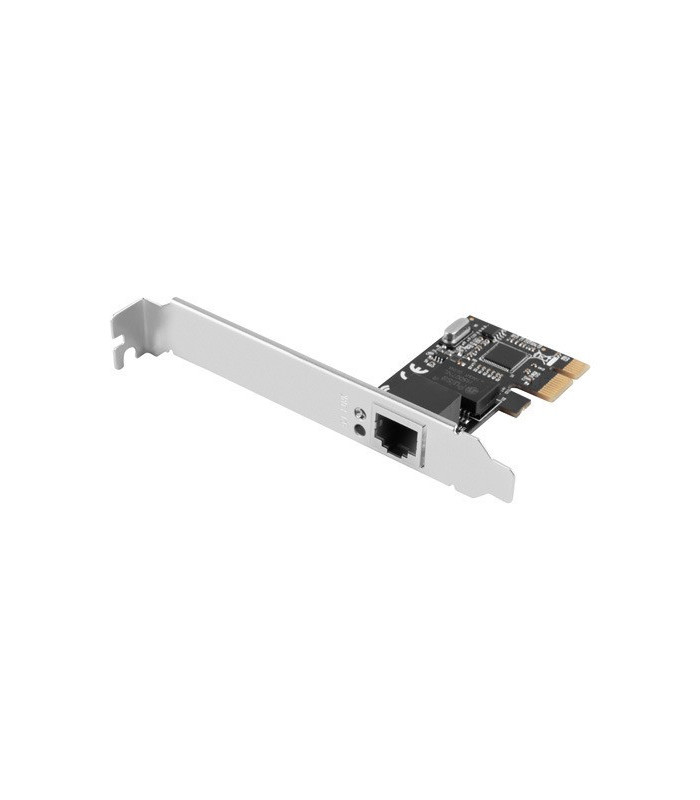 Tarjeta red lanberg ethernet rj45 pci - e 1 puerto gigabit lp