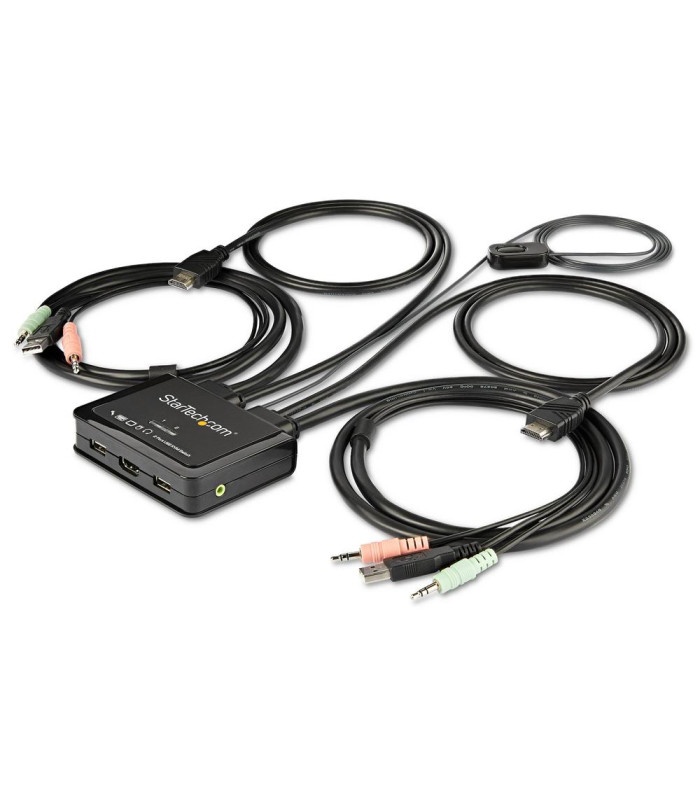Conmutador kvm star tech 2 usb 2 hdmi switch 4k