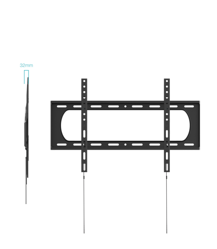 Soporte pared tooq vesa hasta 140 pulgadas 1200x800mm max 125kg